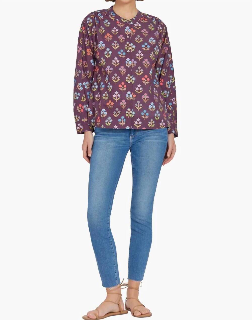 NEW LIVRO the bradley shirt in holiday flowers